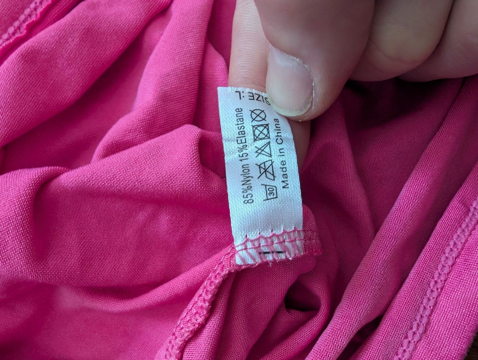 Top: Damen Longtop Gr. L pink mit integrierten Cups – Nuovo (secondo la descrizione) da Lufingen venduto da Kappi90 2
