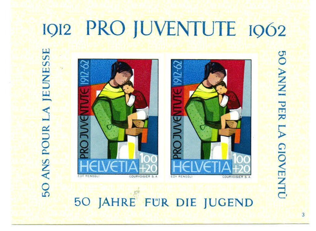 Alle Briefmarken: Pro Juventute 1962 – Gebraucht aus Petit-Lancy von Pimose