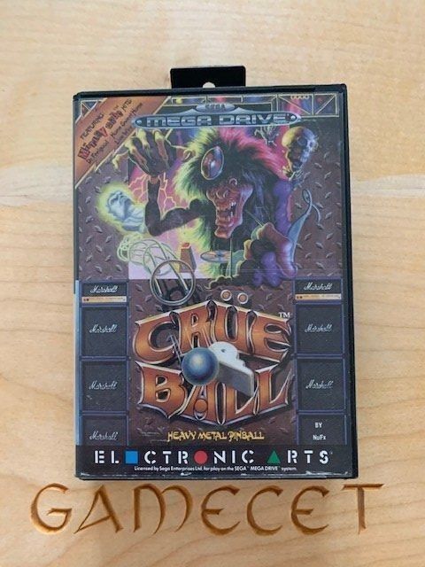 Sega Spiele: Crüe Ball Sega Mega Drive Metal Flipper – Gebraucht aus Steinach von Gamecet