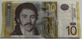 Serbien 10 Dinara 2013