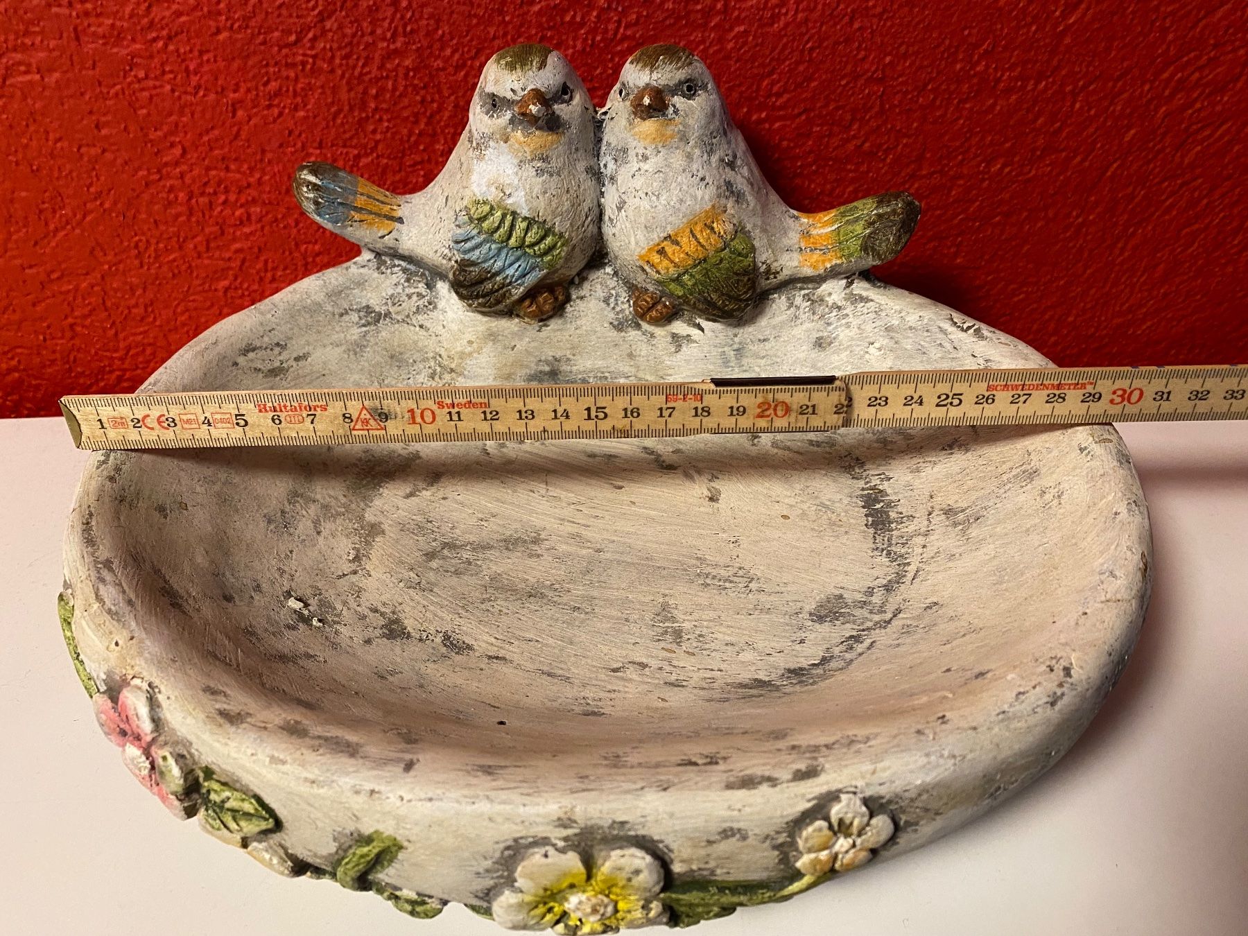 Teiche & Zierbrunnen: Gartendeko-Vogeltränke - Neu – Neu und originalverpackt aus Zäziwil von Emlea 4
