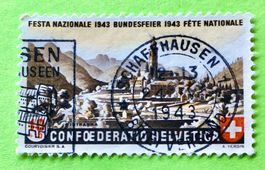 Nr.B 20 GESTEMPELT 1943 Schaffhausen 