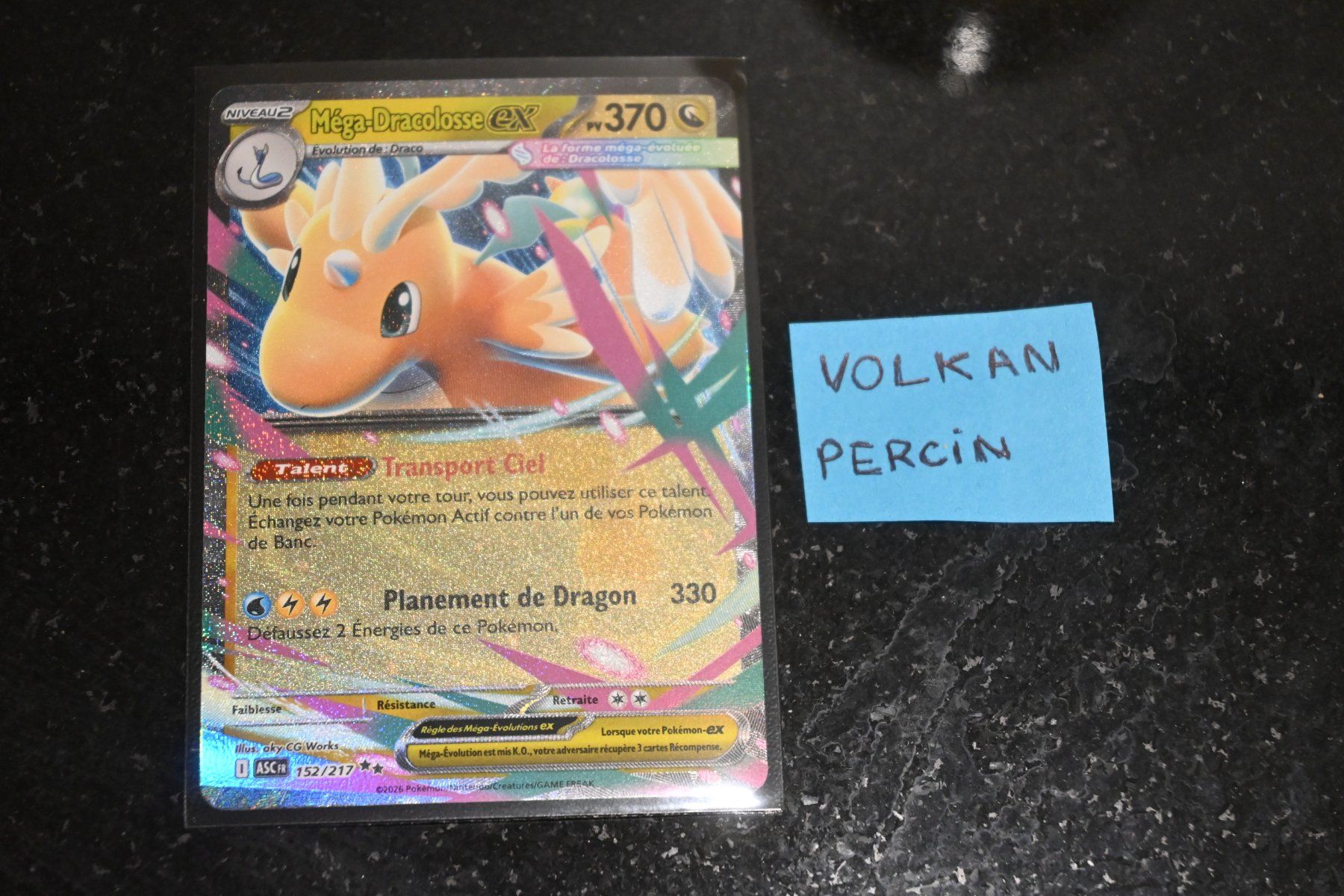Pokémon Sammelbilder & Trading cards: Mega Dracolosse ex (ASC 152) FR – Gebraucht aus Aigle von PSAPOKEVOVO