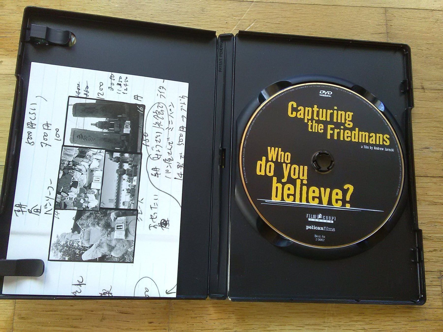 Tutti i DVDs: Capturing the Friedmann (HBO-Documentary – Usato da St.Galllen venduto da elkaphone 1
