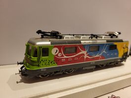 SBB CFF FFS Re 4/4 II 11181 Bourret H0 GS Jouef