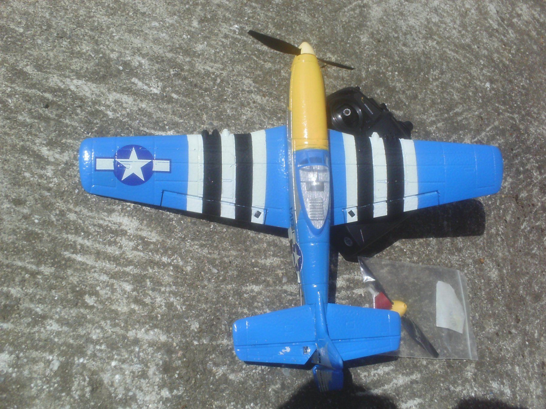 Modellismo RC: Modellflugzeug, Volantex Mustang Warbird – Usato da Süderen venduto da paeng007 3