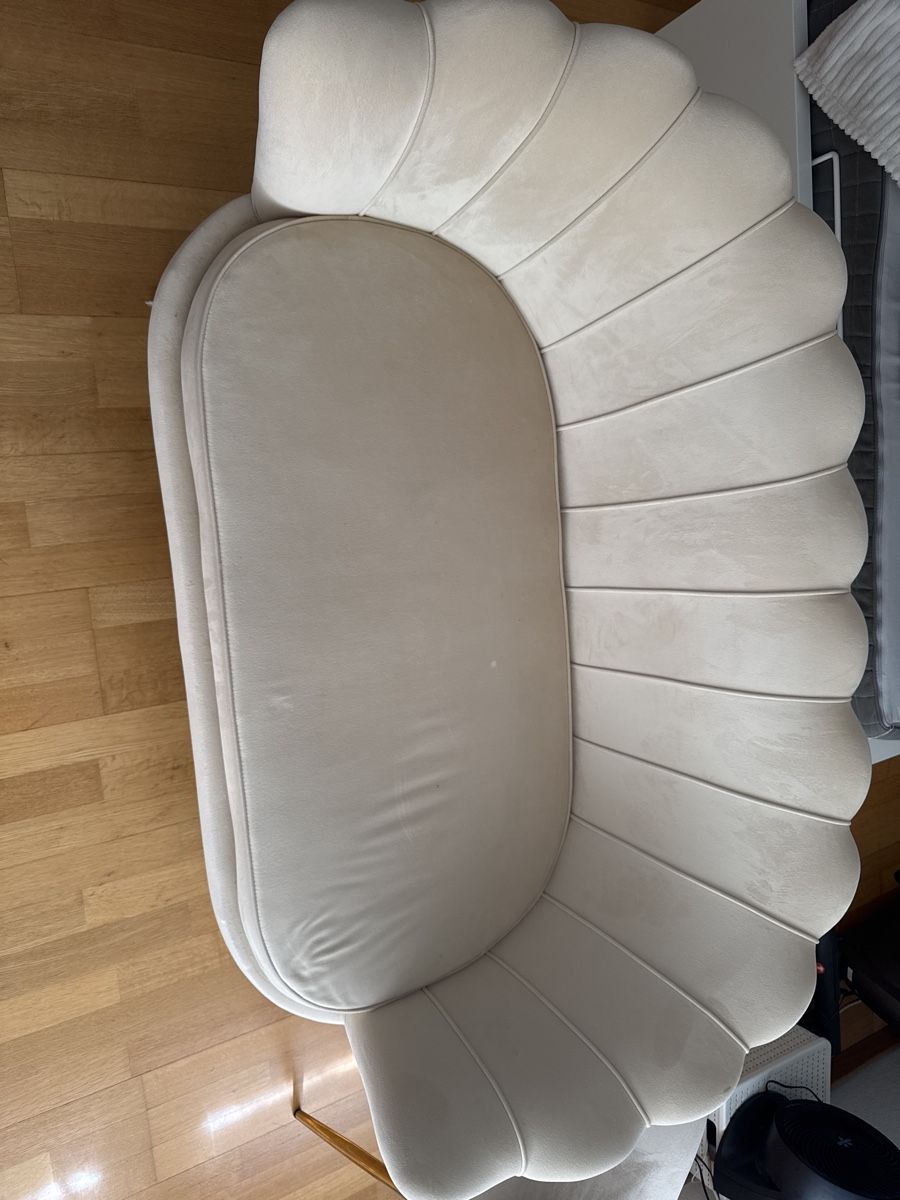 Divani: Mutoni velvet Shell sofa, 2 places – Usato da Zürich venduto da rha_t7sc 2