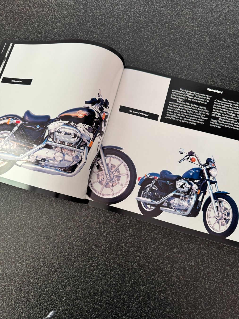 Documenti: Harley-Davidson Prospekt, Katalog, Broschüre 1991 – Usato da Niederhasli venduto da Berno 4