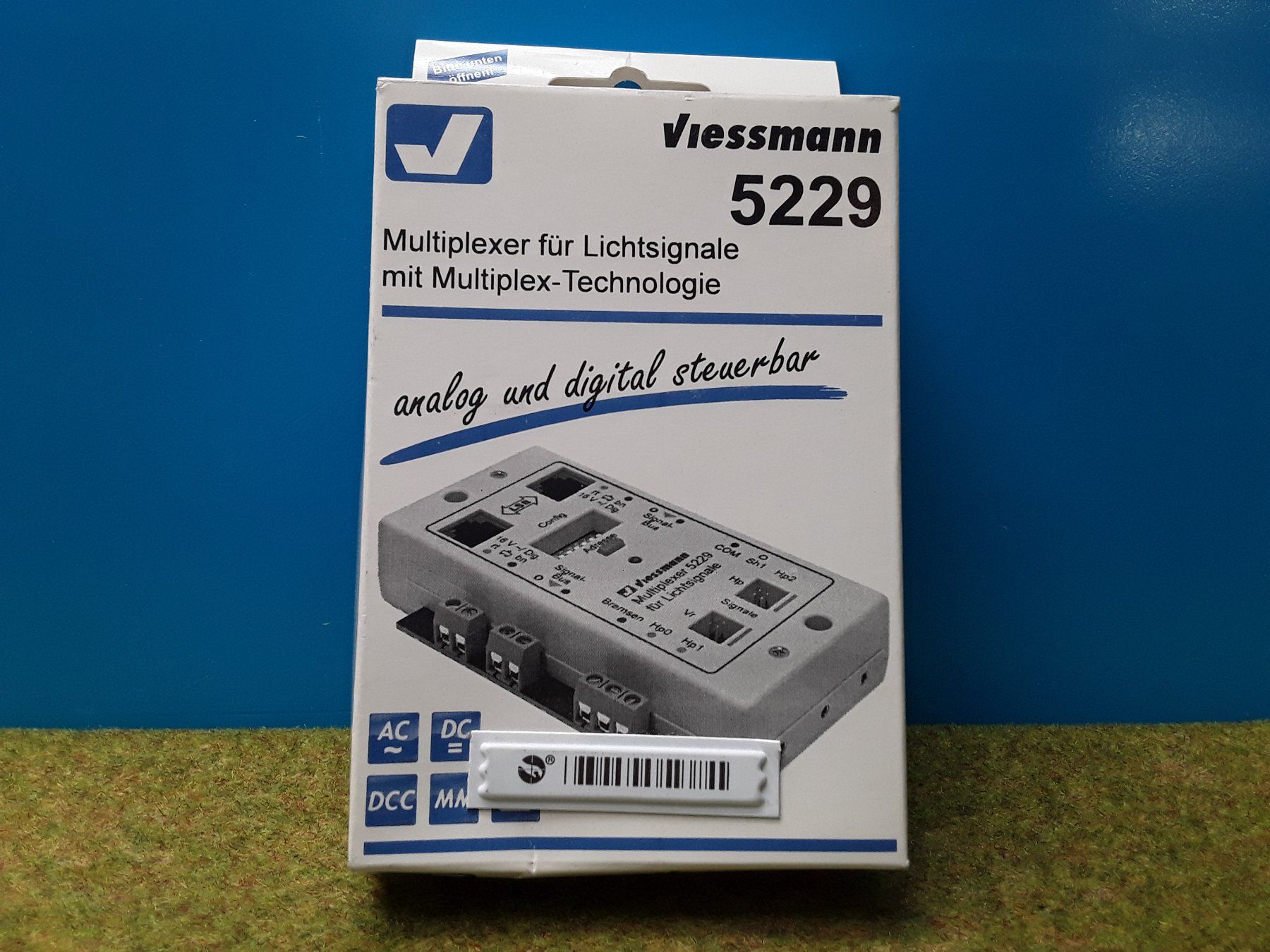 Viessmann Modellini di ferrovie: Viessmann 5229 Multiplexer für Lichtsignale mit Multiplex – Difettoso da Uerikon venduto da Airport68