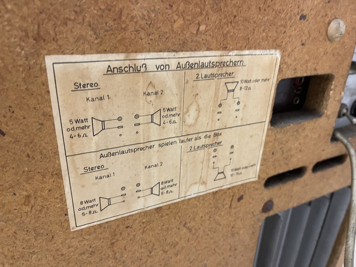 Jukebox: Jukebox Bergmann Luxus S100 – Difettoso da Aarau venduto da passaros 8