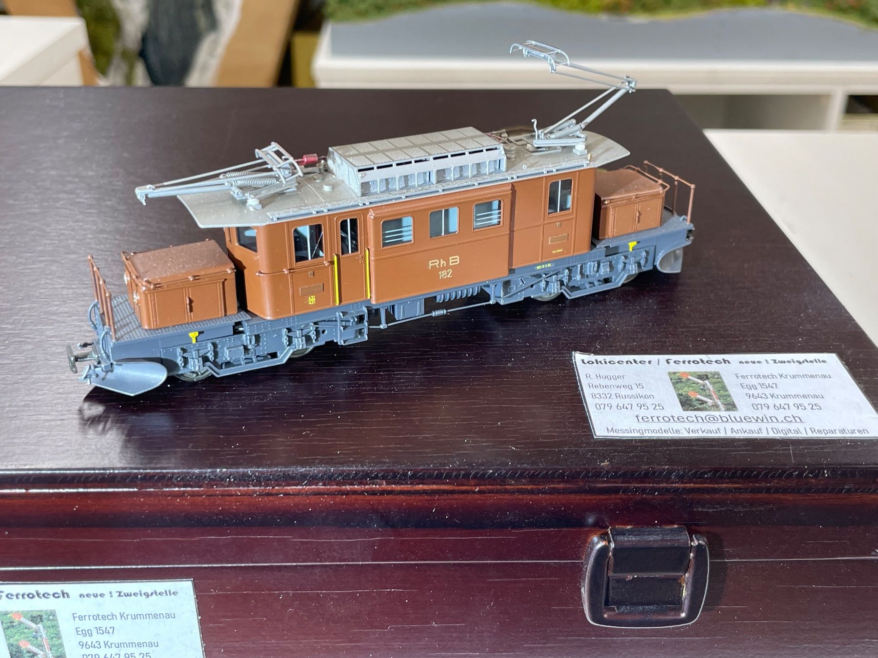 Ferro-suisse Modellini di ferrovie: Ferro Suisse, Bernina Set B – Usato da Krummenau venduto da ferrotech 3