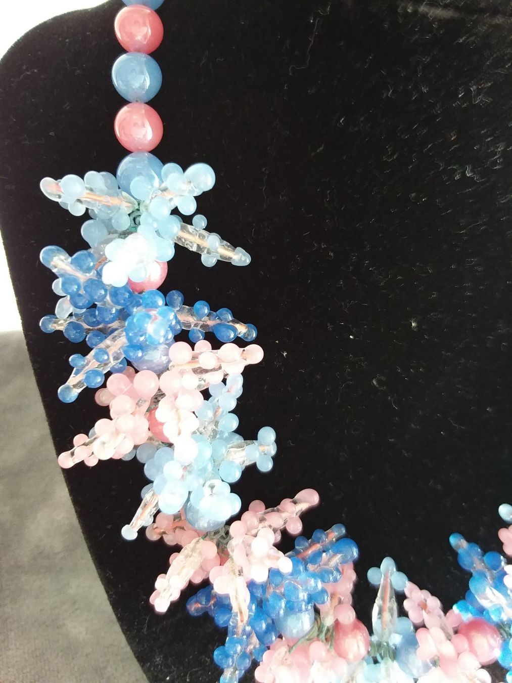 Catenine: Antike Glas Halskette Collier Ca 1940 – Usato da Zürich venduto da sanwit 5