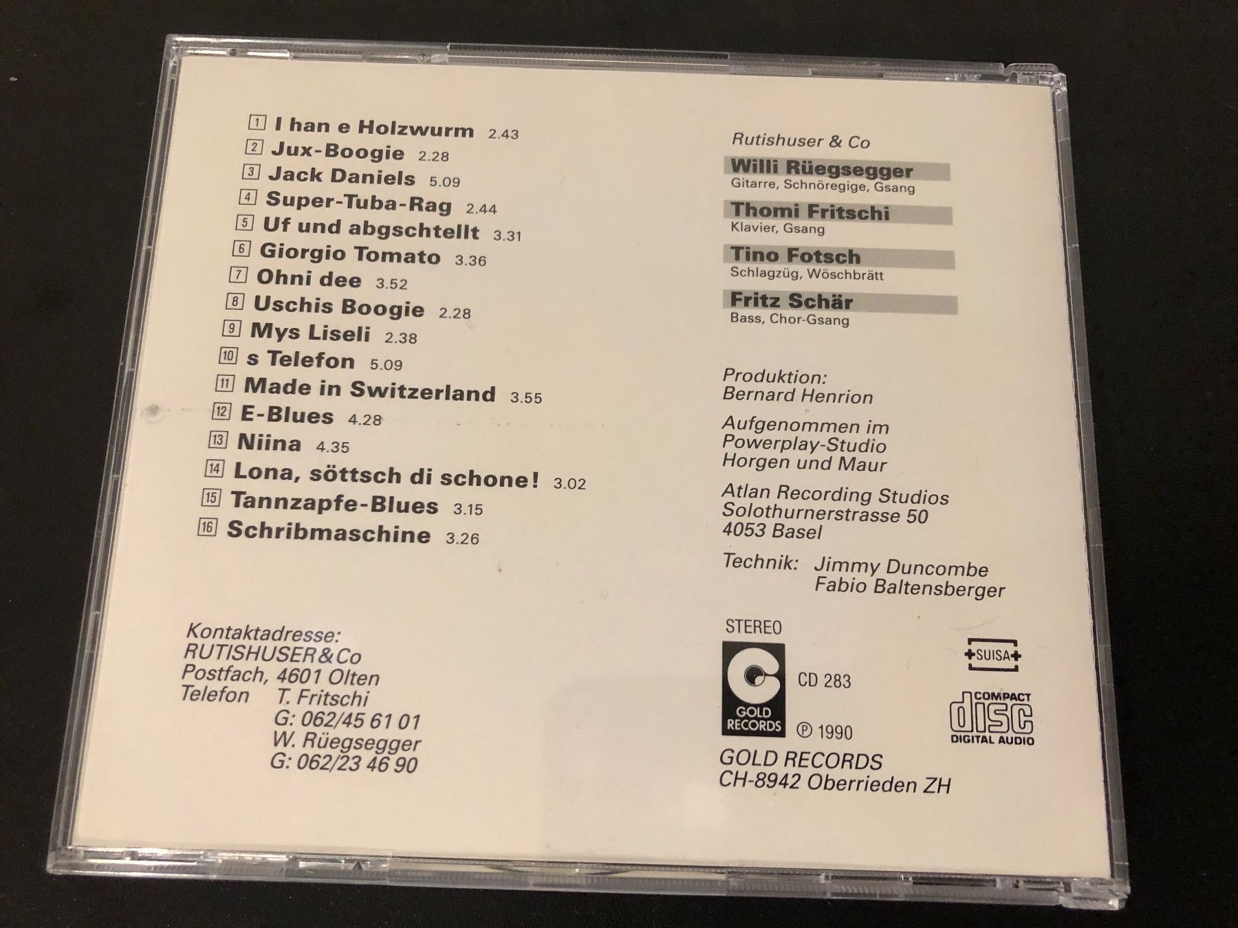 CD: Rutishuser & Co (CH) - 2 CDs – Usato da Schübelbach venduto da Klabauterli 3