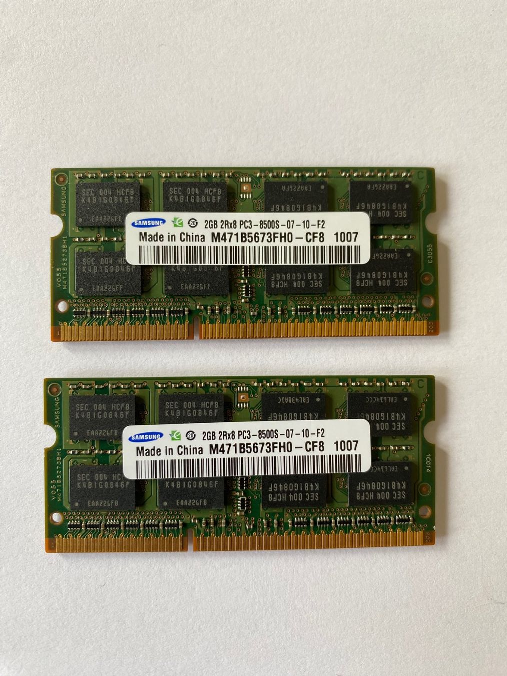 Memoria / RAM: Samsung 2x 2GB RAM PC3 Laptop – Usato da Bischofszell venduto da sonixx