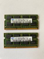 Samsung 2x 2GB RAM PC3 Laptop