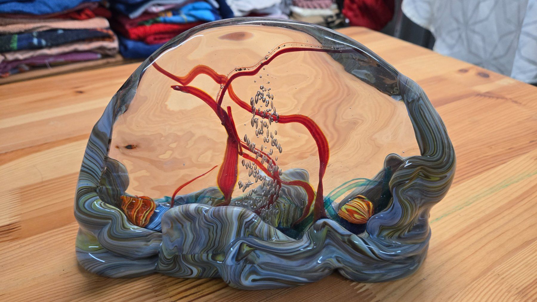 Murano Tutte le decorazioni: Aquarium Muranoglas – Nuovo (secondo la descrizione) da Holderbank SO venduto da argokim 3