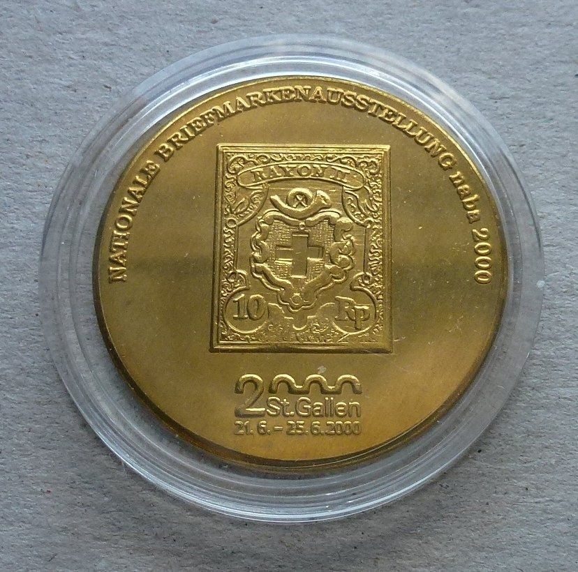 Medaglie: Medaille ++ Naba St. Gallen 2000 – Usato da Walkringen venduto da Casablanca777 1