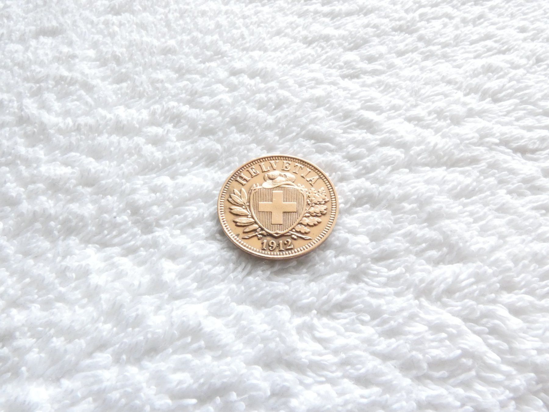 Tutti le monete: 2 centimes/rappen 1912 – Usato da Nyon venduto da Ilmi09