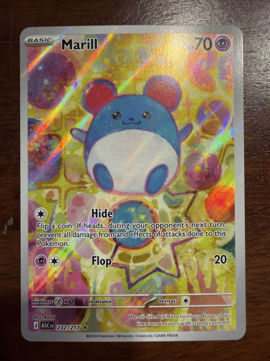 Pokémon Sammelbilder & Trading cards: Marill (ASC 232) – Neu (gemäss Beschreibung) aus Emmenbrücke von Pack_Ripper
