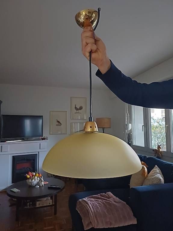 Lampade: Lampe aus den 80 jahren glas – Usato da Grenchen venduto da fel_k5lr 1