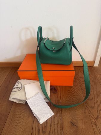 Orig. Hermes Mini Lindy Tasche Bag Fullset