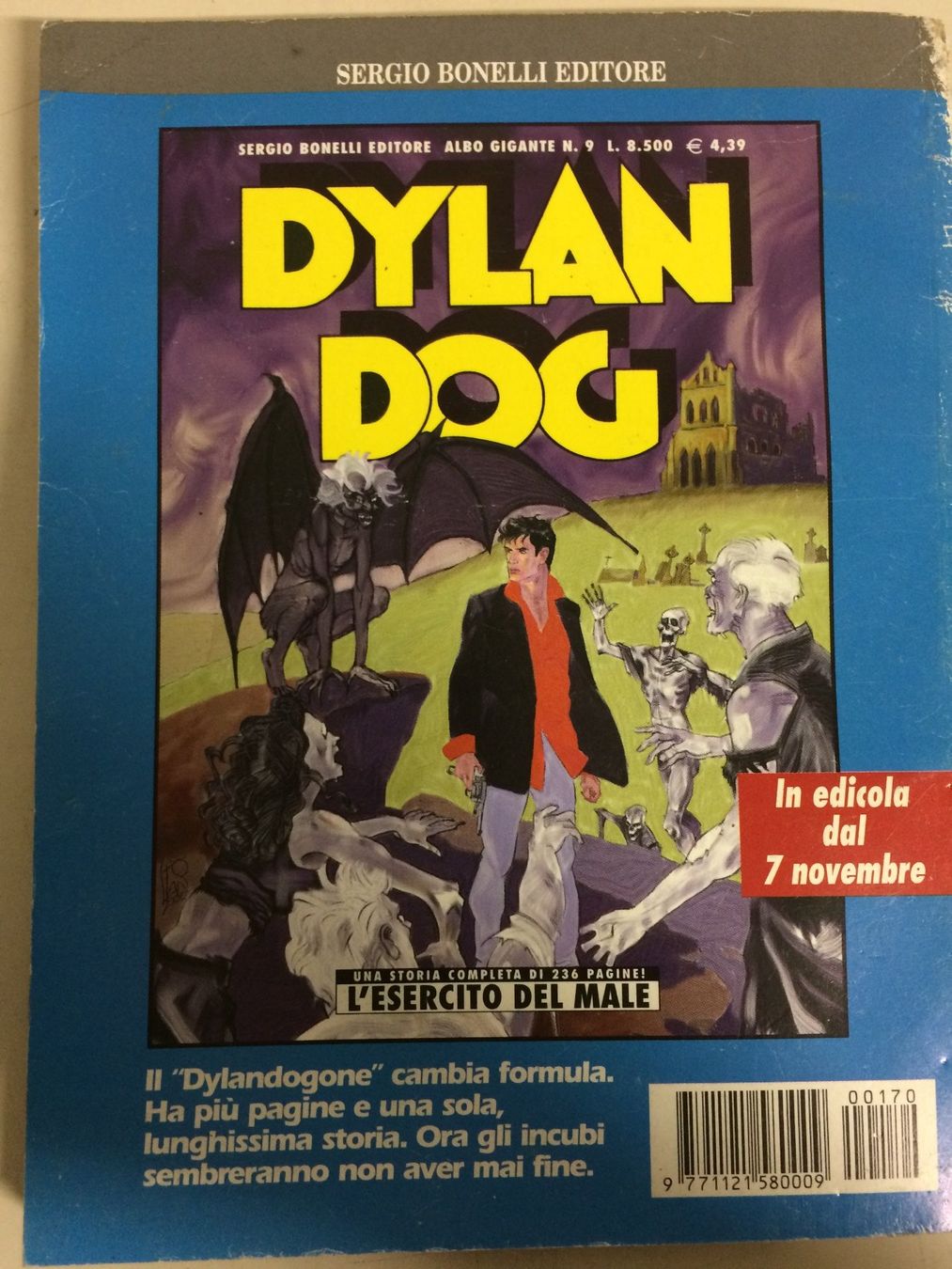 Fumetti: DYLAN DOG  # 170 LA PICCOLA MORTE Sergio Bonelli‪ 2001 – Usato da Vezia venduto da Aquarius_Age 1