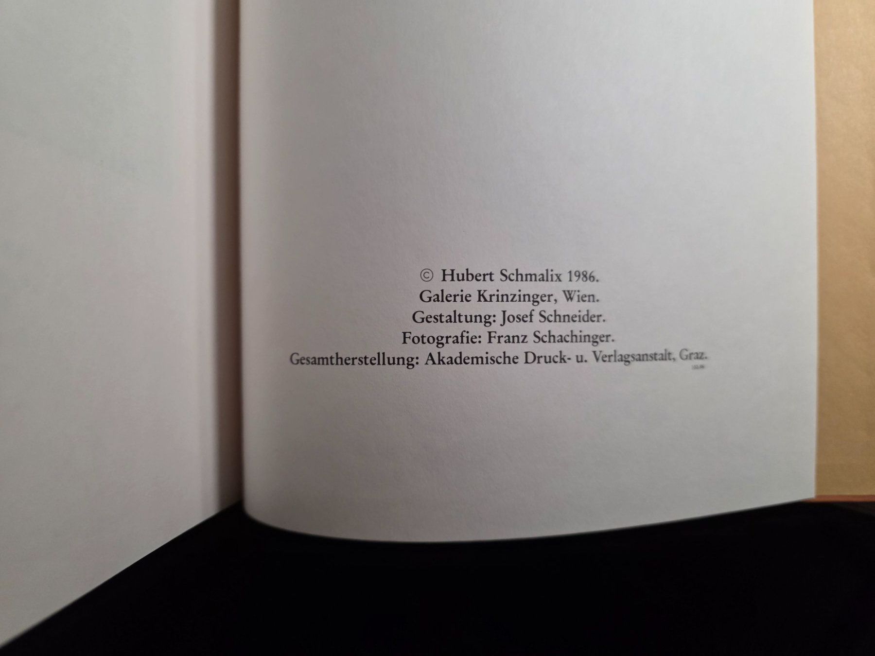 Libri: Yasmin und Iris - Hubert Schmalix - Kunst Buch 1986 – Usato da Walterswil BE venduto da Lonitti 5