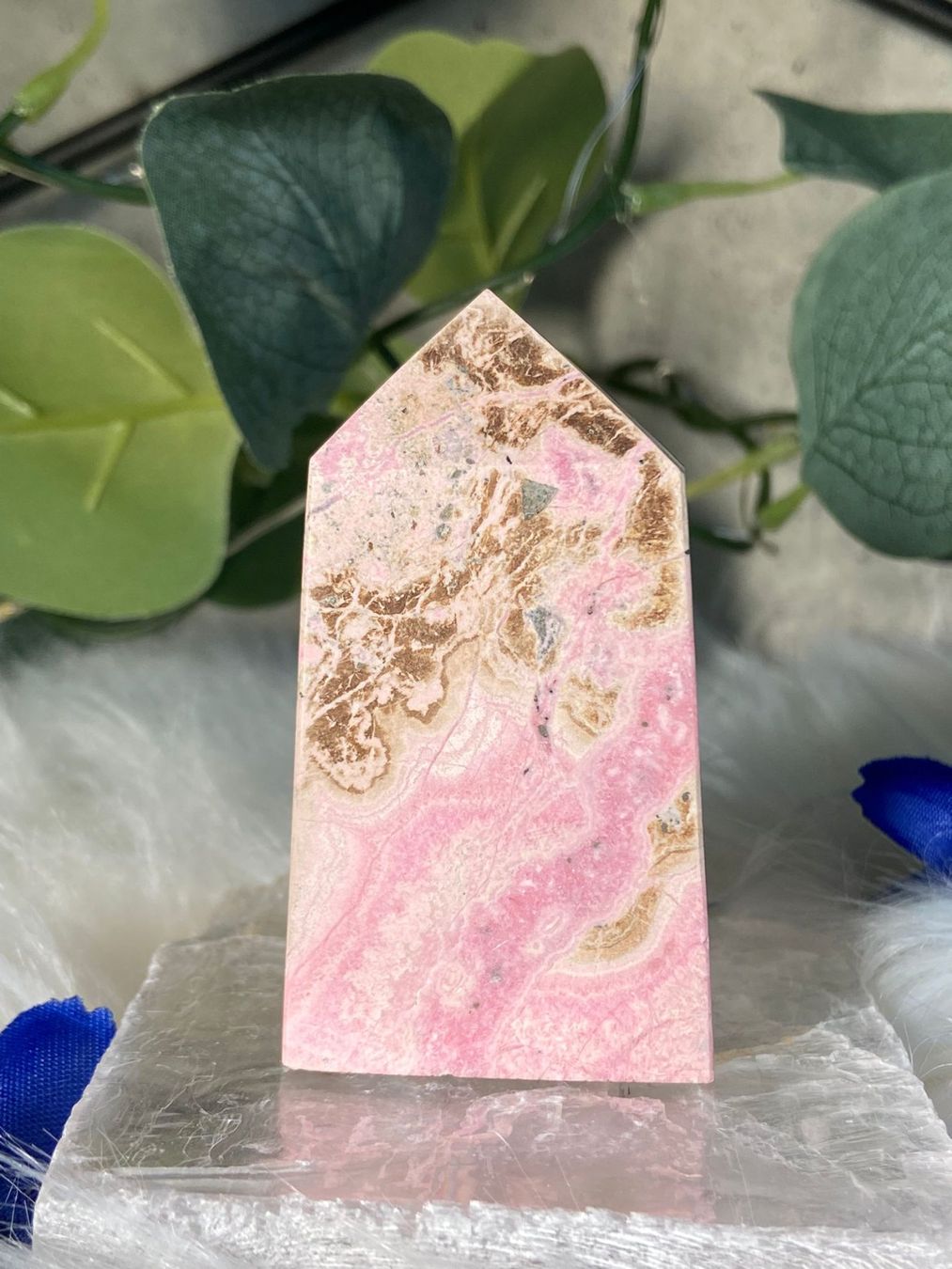 Mineralien & Heilsteine: Peruanischer Rhodonit – Gebraucht aus Neuheim von m.hald 1