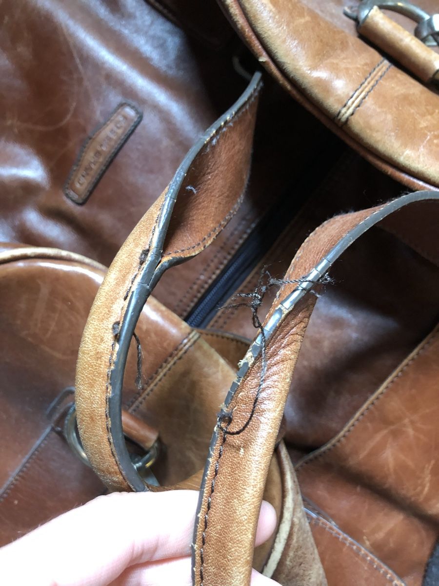 Taschen: Fossil Lederreisetsche weekender Vintage – Gebraucht aus Winterthur von cicisch 6
