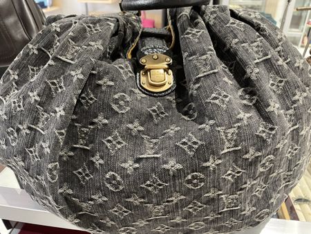 Louis Vuitton Mahina- Denim Alcantara