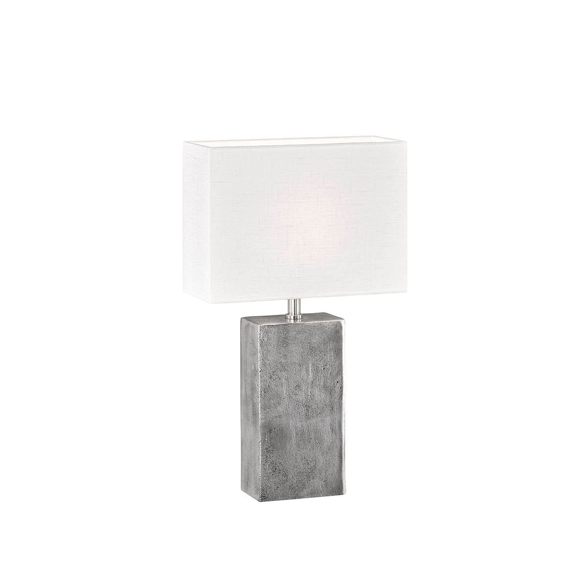 Lampade: Tischleuchte, Nickel, Antik, 50 cm Höhe – Nuovo (secondo la descrizione) da Kreuzlingen venduto da Smart-Light 1