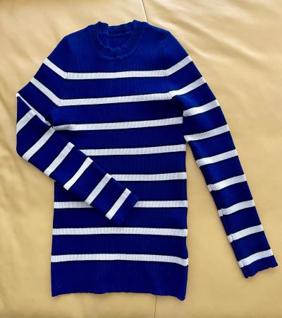 Damen Top Blau Gr. 40
