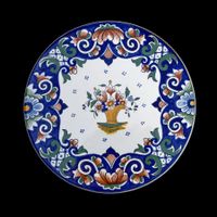 SOUS-PLAT / PLAT DE DÉCORATION "Fait Main"