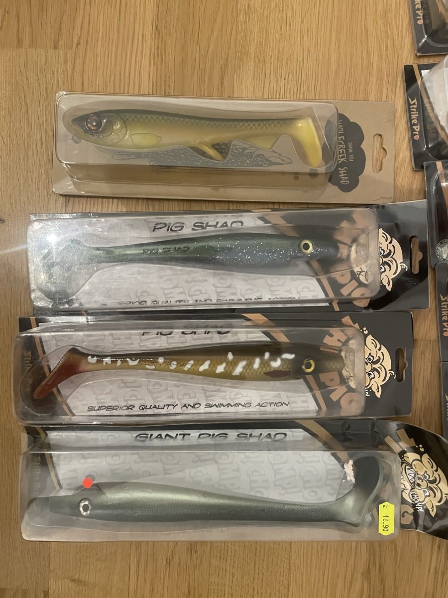 Esche: Strike Pro Pig Shad / Wolfcreek Shad – Nuovo (secondo la descrizione) da Zürich venduto da val_h8dj 1