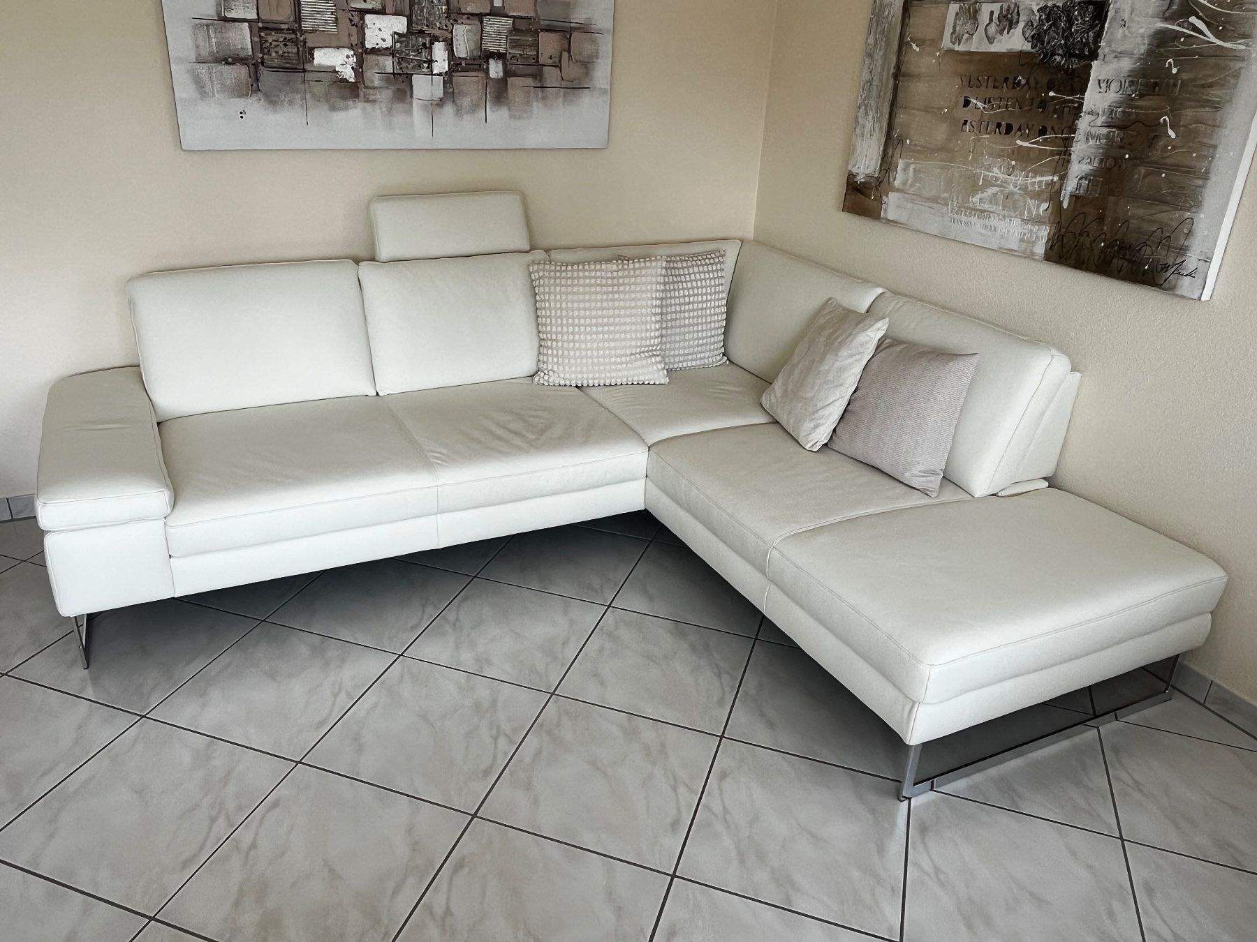 Sofas: Polstergruppe echt Leder – D'occasion à Gossau SG par jjb01 2