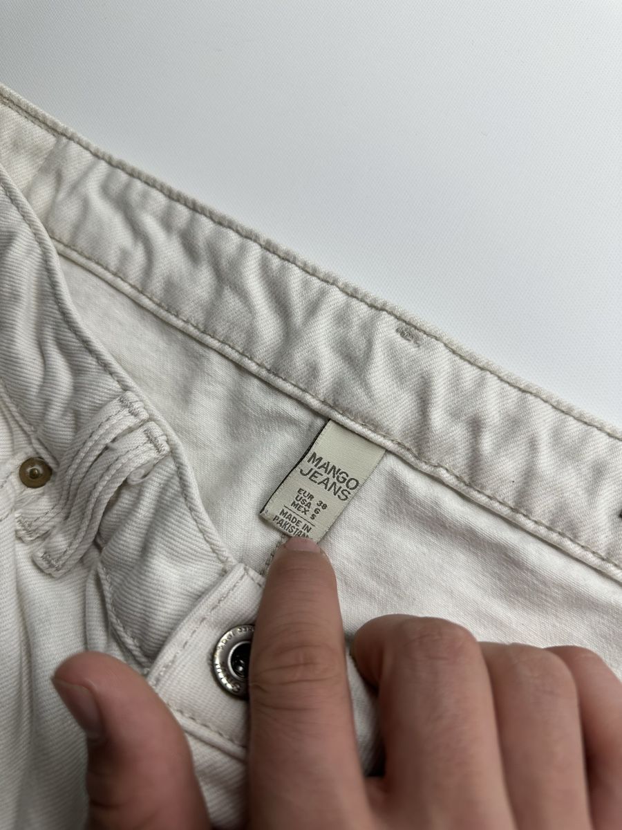 Mango Jeans: Mango Jeans, Boyfriend, weiss, destroyed, Grösse 38 – Usato da Luzern venduto da kim221080 5