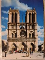 Alte Postkarte Notre-Dame Paris 1977 gestempelt  Liebfrau...
