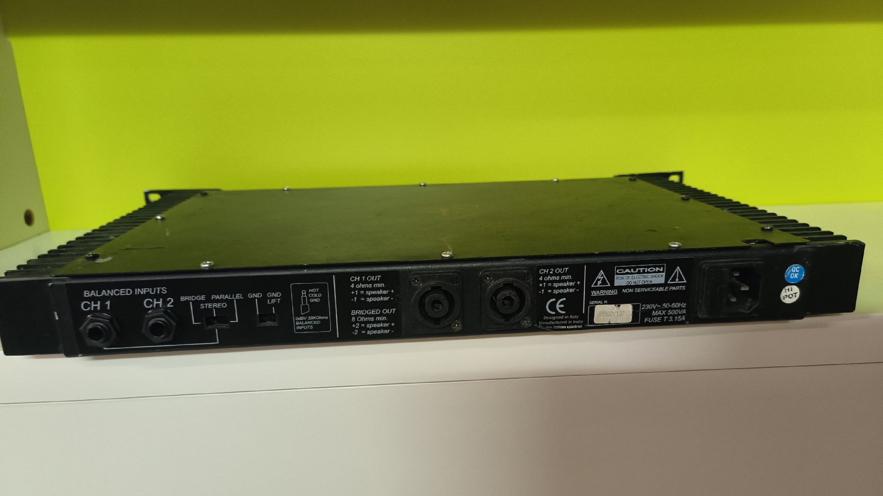 Verstärker: dB Technologies MPA204 Endstufe gebrauchter Zustand – Gebraucht aus Bennwil von Rock-Racer 2