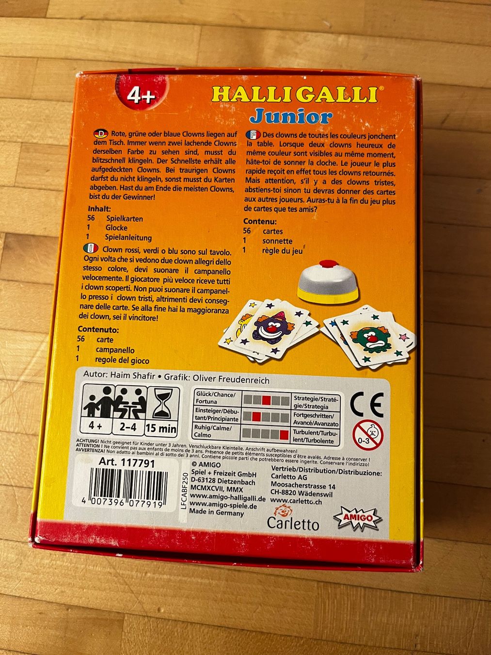Amigo Giochi: Hallo Galli Junior 4+ – Usato da Horgen venduto da Hoppelhase11 1