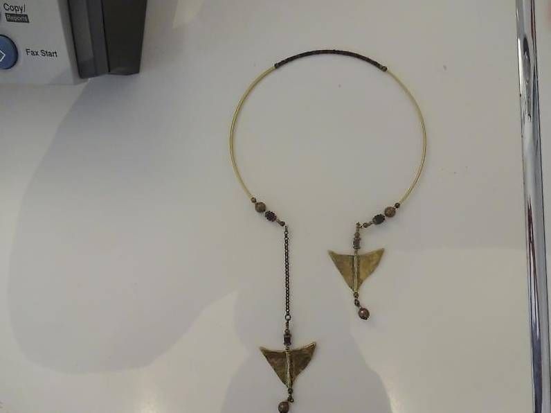 Colliers: Modeschmuck Halsschmuck nach ägyptischen Muster – D'occasion à Starrkirch-Wil par ursus0512 1