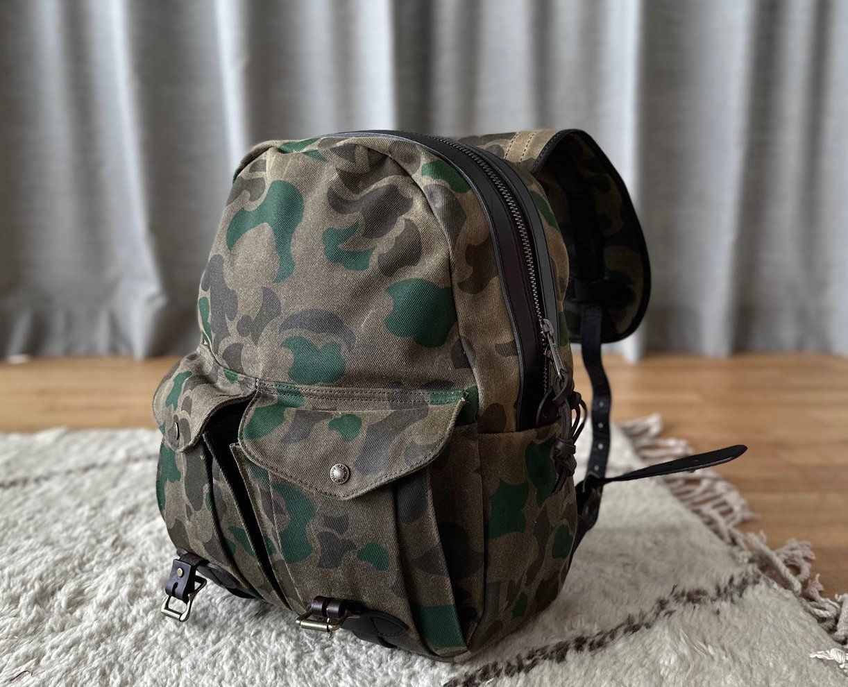 Rucksäcke: Filson Waxed Rugged Twill Rucksack – Gebraucht aus Lugnorre von Filson 7