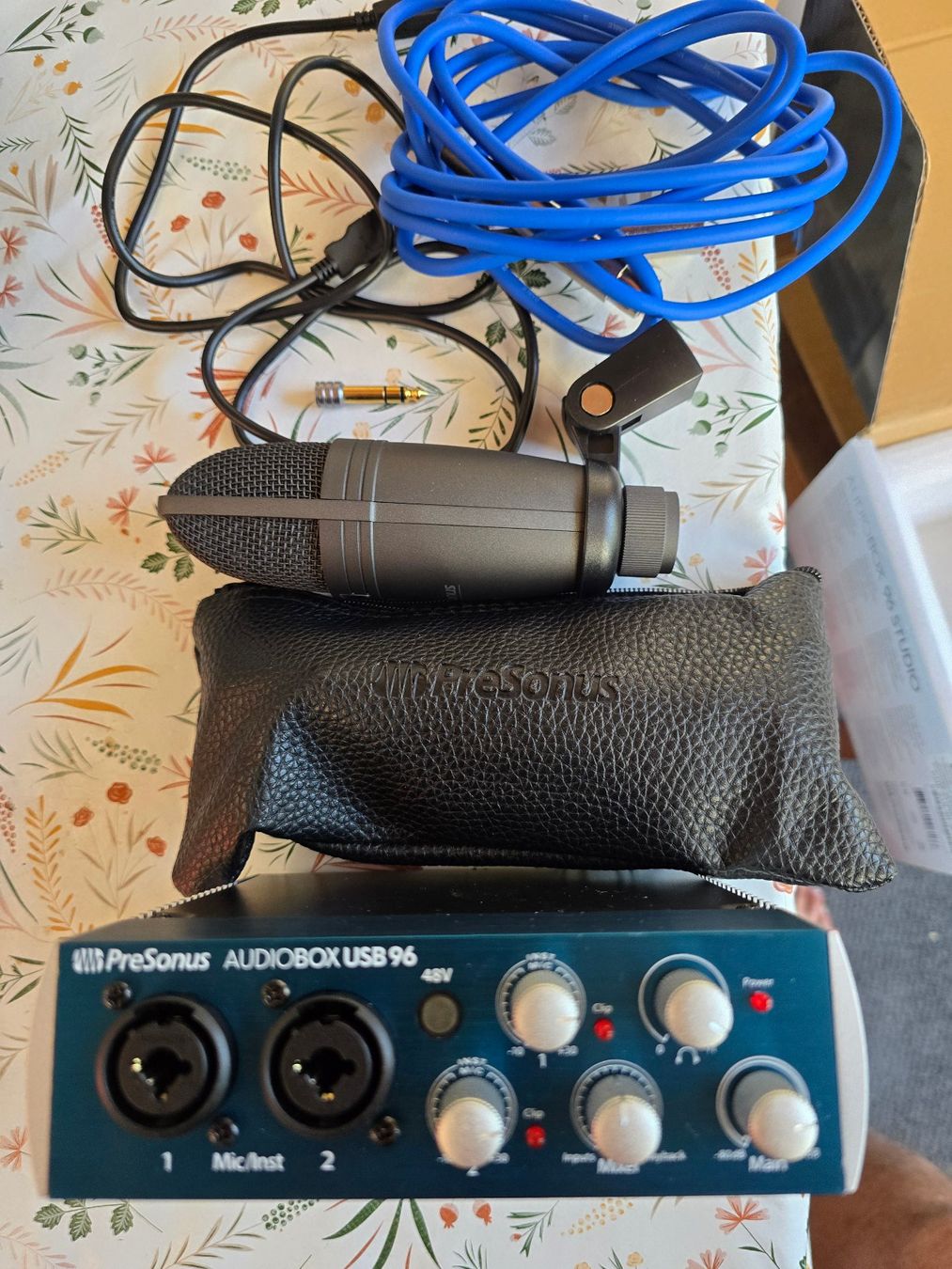 PreSonus Studioequipment: Presonus USB96 Audio Interface inkl. Mikrofon M7 – Gebraucht aus Amlikon-Bissegg von blue_racoon