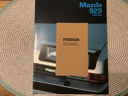 Mazda 929 Hardtop Verkaufsprospekt 16 S. Franz. Nov. 1982
