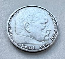 2 Reichsmark 1938 A Silber – Paul von Hindenburg