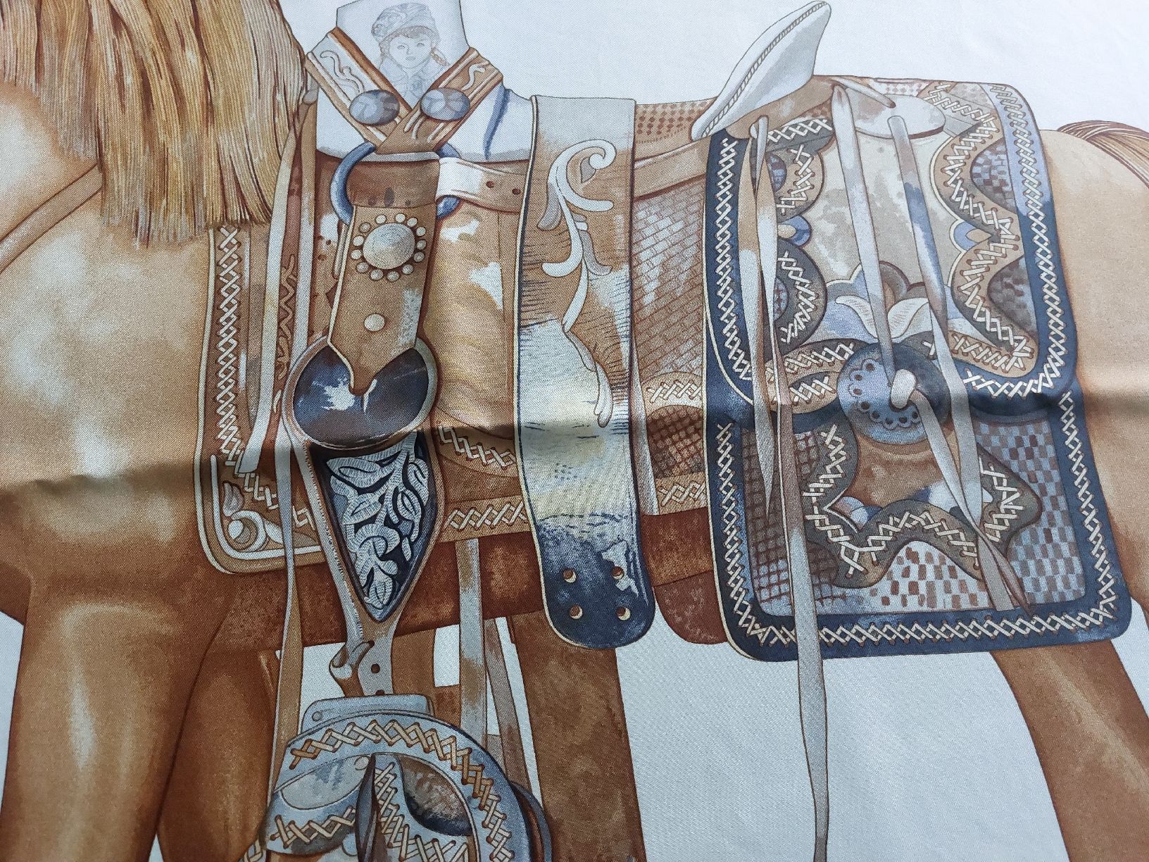 Hermès Foulard & Sciarpe: Hermès Foulard Seide 90 – Usato da Uerikon venduto da AnnaL 1