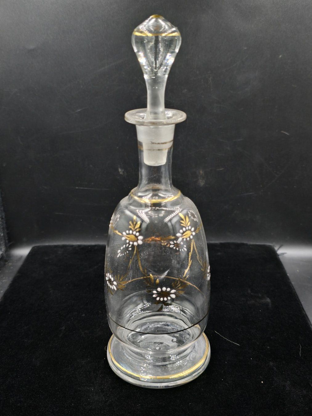 Caraffe: Antike Glaskaraffe mit 6 Gläsern – Usato da Rorschacherberg venduto da snOOpydOg11 5