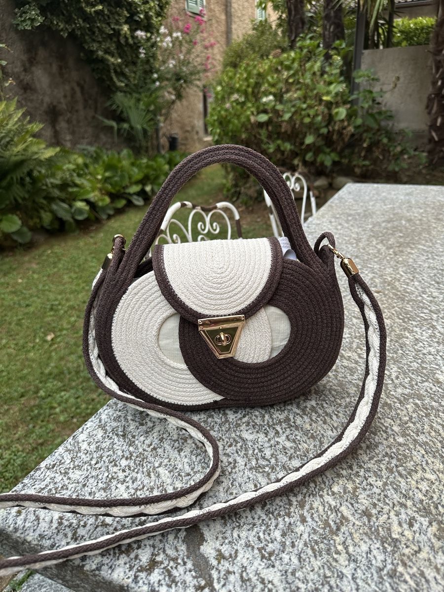 Sacs femmes: Borsa a tracolla, in corda di cottone – Neuf avec emballage d'origine à Lugano par Nicky-made9 5