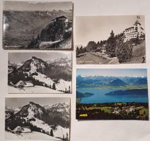 Alte Postkarten Rigi Hotel Bellevue Rigi Kaltbad, Schwyz