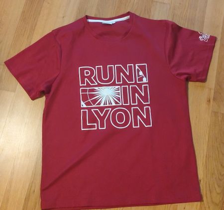 T-shirt technique Run In Lyon - Taille l
