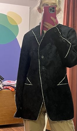 Azizi Blazer floralen Muster Gr.M lässig neu zu Rundholz 🌸